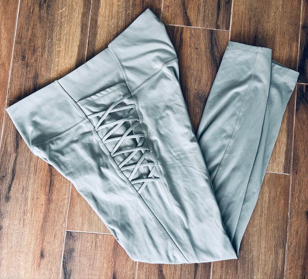 All In Motion Yoga Pants Full Length Sage Green XL Activewear
